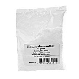 Magnesiumsulfat Gram