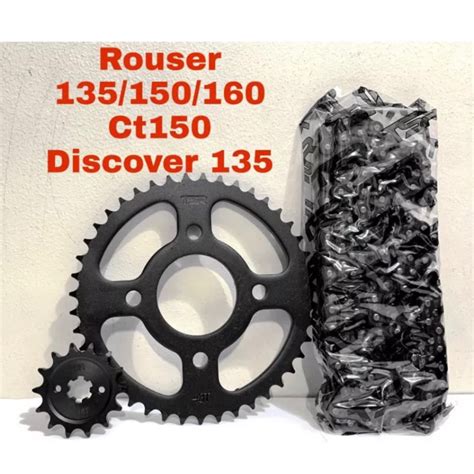 ROUSER 150 NS 160 CHAIN AND SPROCKET SET HEAVY DUTY Shopee Philippines