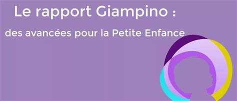 Le rapport Giampino des avancées pour la Petite Enfance