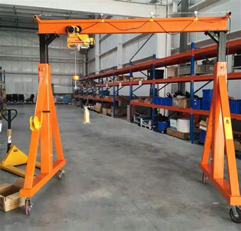 Portable Trackless Mobile Gantry Crane