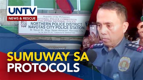 Hepe Ng Navotas Police Nakitaan Ng Kapabayaan Kaya Inalis Sa Puwesto