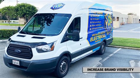 Maximize Exposure Van Partial Wrap Advertising