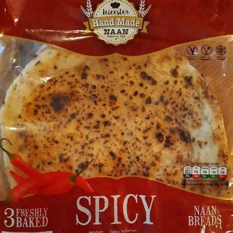 Leicester Handmade Bakery Spicy Naan Breads Review Abillion