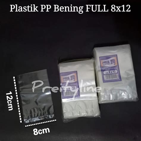 Jual Plastik Pp Bening Full Kantong Snack Makanan Souvenir ±250grm Shopee Indonesia