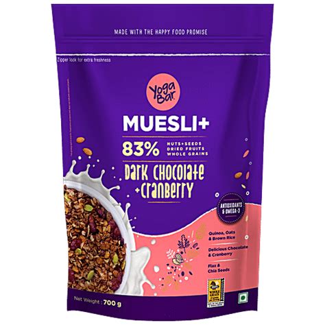 Buy Yoga Bar Muesli Dark Chocolate Cranberry Healthy Rich In