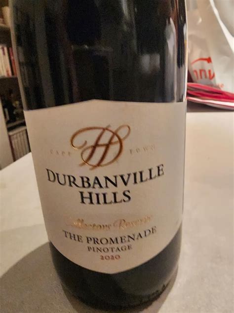 2020 Durbanville Hills Pinotage The Promenade Collectors Reserve South