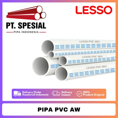 Jual Pipa PVC AW Standard Lesso 3 Inch Pipa PVC Lesso 09 Shopee