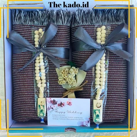 Jual Hampers Sajadah Pernikahan Ukuran Jumbo Hampers Wedding Sajadah