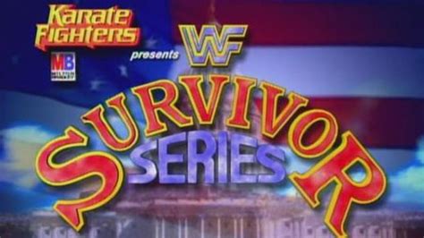 The Wrestling Roadshow Wwf Survivor Series 1995 Nov 19 1995 The