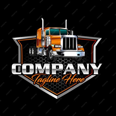 Premium Vector Premium Ready Made Logo Vector Trucking Company Logo