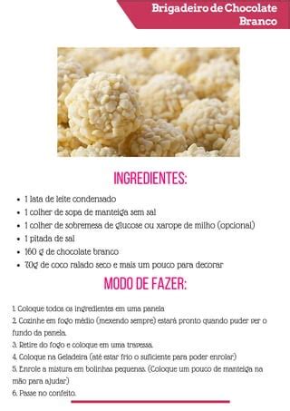 Receitas De Brigadeiro Gourmet Pdf