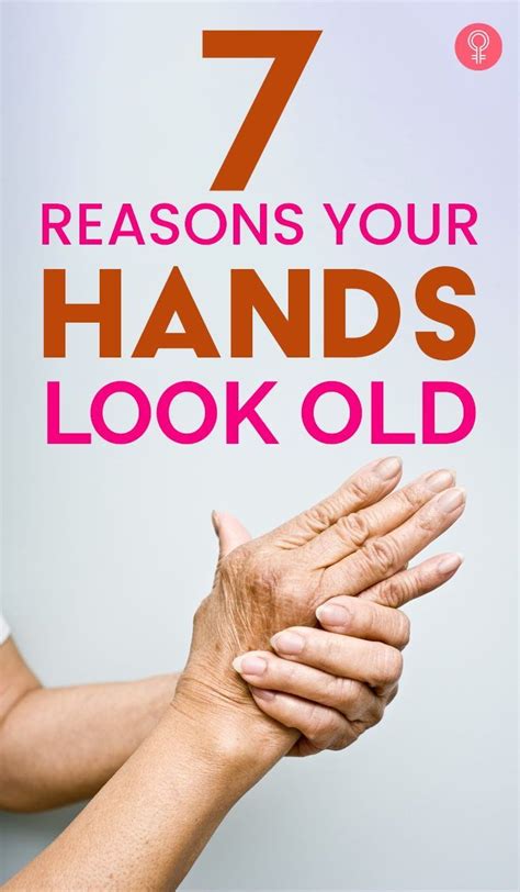 7 Reasons Your Hands Look Old — And How To Fix Them | Hand care anti ...