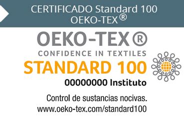 Certificado Oeko Tex Aitex