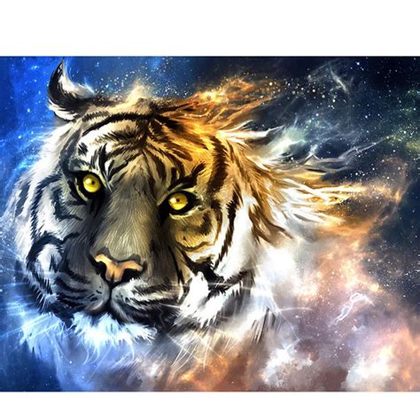 Tiger D Diy Diamond Painting Full Diamond Embroidery D Picture Image