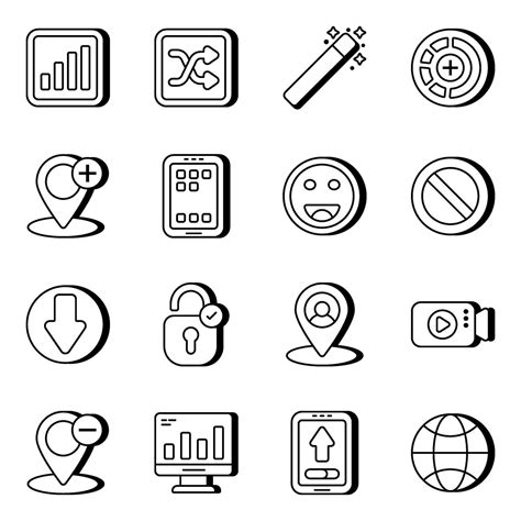 Pack Of Business And Commerce Linear Icons 25838086 Vector Art At Vecteezy