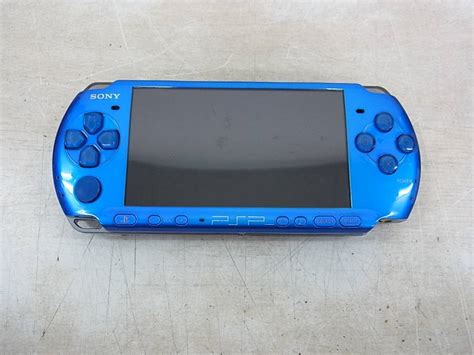 PSP Playstation Portable Vibrant Blue PSP 3000 VB Only Console Used EBay