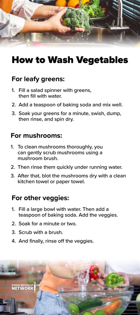 How To Wash Vegetables And Fruits To Remove Pesticides