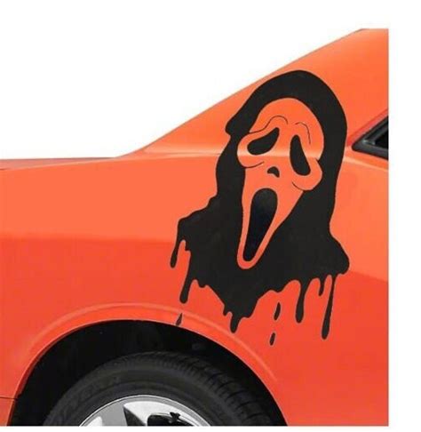 Scream Decal Scream Sticker Horror Sticker Ghostface Etsy