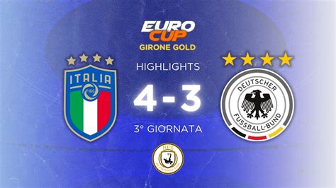 Highlights Italia Vs Germania Youtube