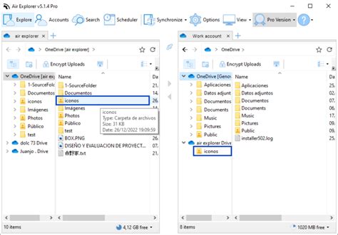 Fast Transfer Files Between Onedrive Accounts