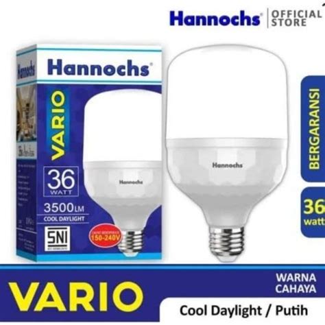 Jual Lampu Led Vario Watt Bohlam Bulb Capsule Hannoch Sni Shopee