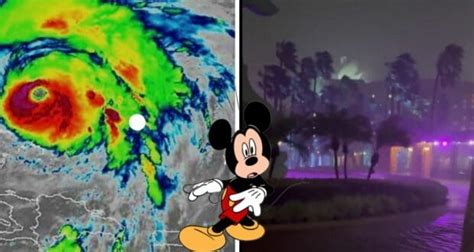 First Signs Of Impact At Disney World As Hurricane Ian Arrives In