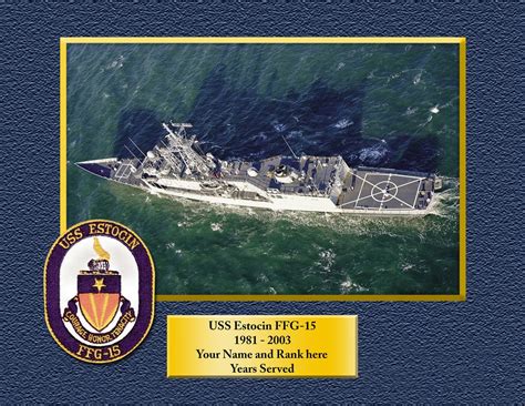 Uss Bowen De Ff 1079 Custom Custom 85 X 11 Stampa Di Navi Etsy Italia
