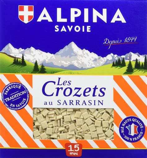 ALPINA SAVOIE Crozets Au Sarrasin 400 G Amazon Fr Epicerie