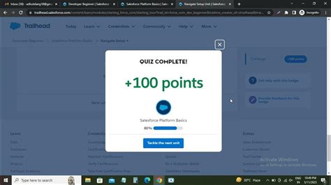Trailhead Navigate Setup Salesforce Platform Basics Youtube