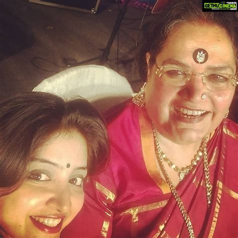 Poonam Kaur Instagram Met The Lovely Usha Uthup Such An Amazing