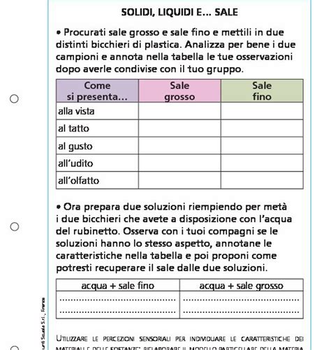 Solidi Liquidi E Sale Giunti Scuola