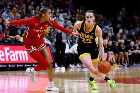 Iowa Superstar Caitlin Clark Posts Triple Double In Visit To Rutgers