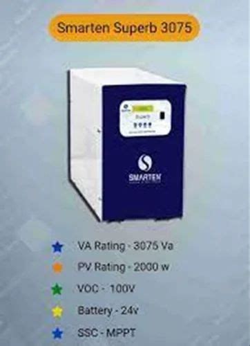 SMARTEN Superb 3050 24VDC 70 A PWM Solar PCU 3000VA At Rs 15850 In