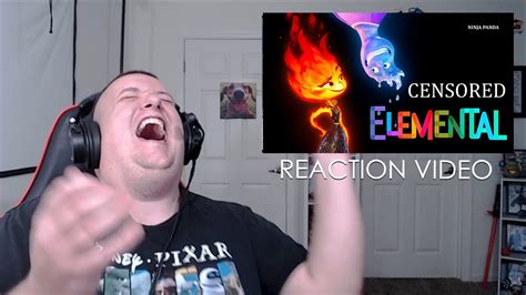 Elemental Unnecessary Censorship Ninja Panda Reaction Video Youtube