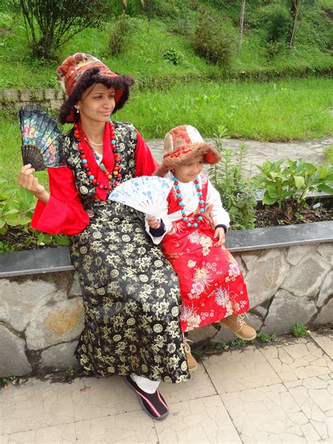 Ganesh Kharat: Sikkim Women Traditional Dress..