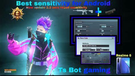 Realme 6 Best Sensitivity Control Code Four Fingers Control With