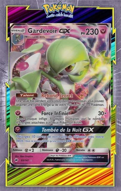 Gardevoir Gx Sl Ombres Ardentes Carte Pokemon Neuve Fran Aise