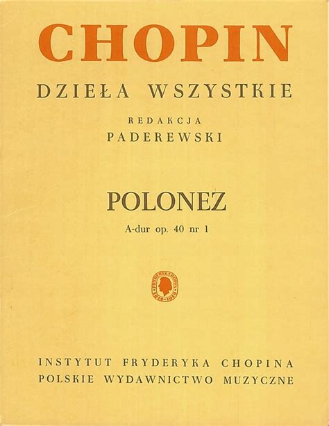 Chopin Polonez A Dur Niska Cena Na Allegro Pl