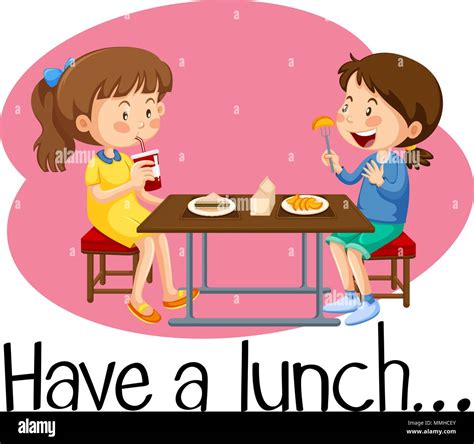 Have Lunch Clipart