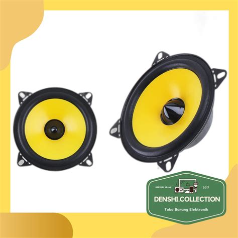 Jual Speaker Subwoofer Mobil Stereo Coaxial Hifi Inch W Pcs Labo