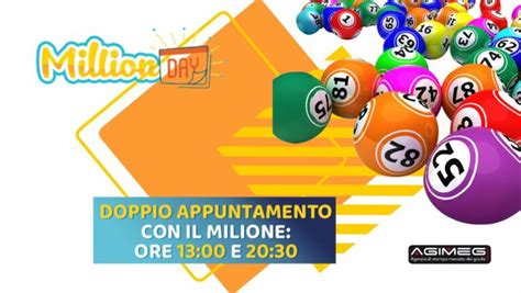 Millionday Estrazione Di Oggi Domenica Giugno Agimeg