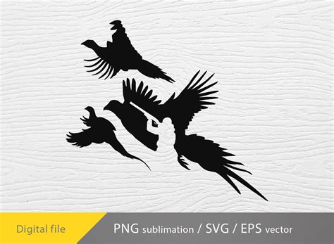 Pheasants Svg Pheasant Hunting Svg Pheasant Hunter Png Cricut File