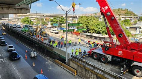 Instalan Losas De Concreto En El Puente De San Miguelito Periodismo