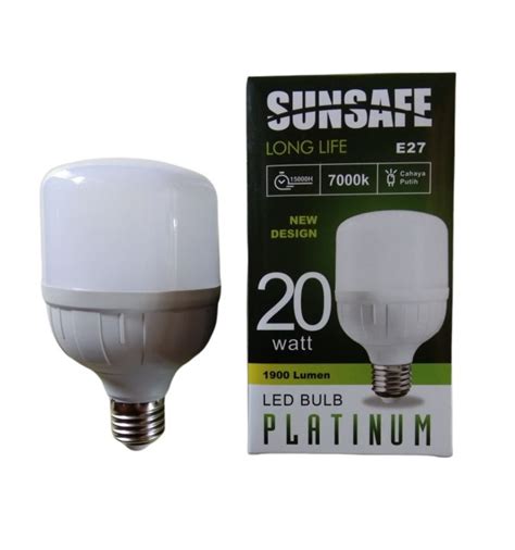 Lampu Led Bohlam Led Watt Sunsafe Platinum Lazada Indonesia