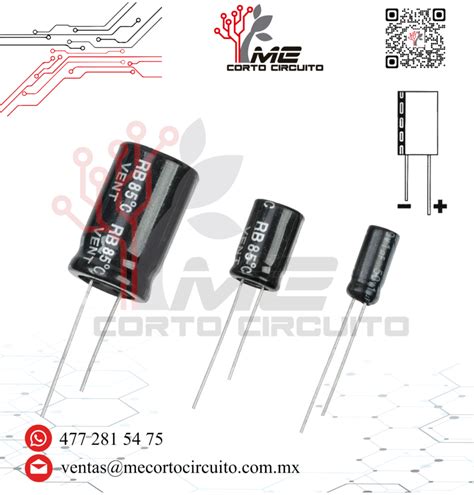 CAPACITOR ELECTROLÍTICO 25V Corto Circuito