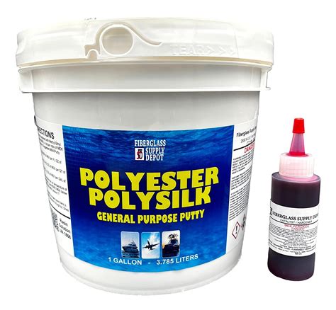 Polysilk General Purpose Polyester Marine Filler Putty Fairing