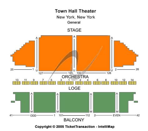 roseland theater seating chart | entertainment