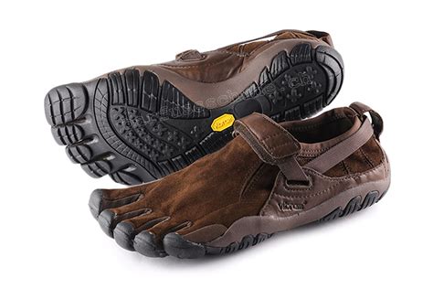 19m241 Kso Trek Lr Vibram Fivefingers Leder Braun Herren Vibram