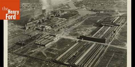 Aerial View Of Ford Rouge Plant 1930 The Henry Ford