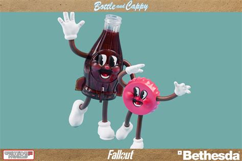 Fallout® Bottle And Cappy Bendables Fallout® Licenses Gaming Heads